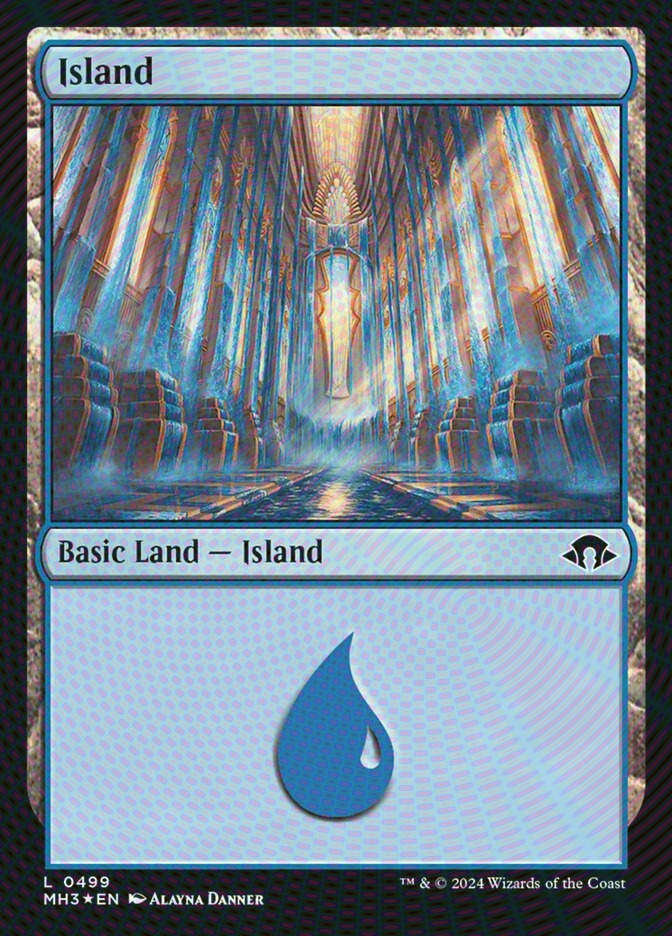 Island (MH3) (499) / Ripple Foil