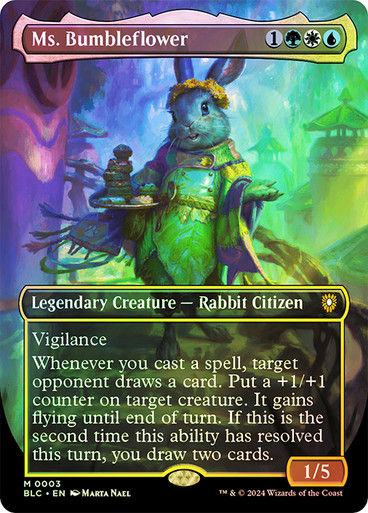 Ms. Bumbleflower (blc) (3) / Borderless Foil