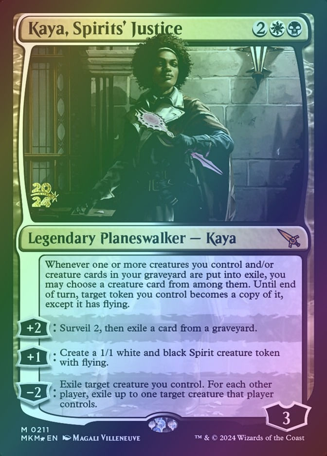 Kaya, Spirits' Justice (PMKM) (211s) / Foil