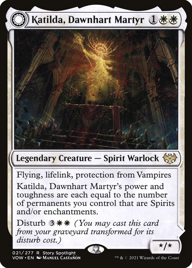 Katilda, Dawnhart Martyr // Katilda's Rising Dawn (VOW) (21) — cara 1 de 2
