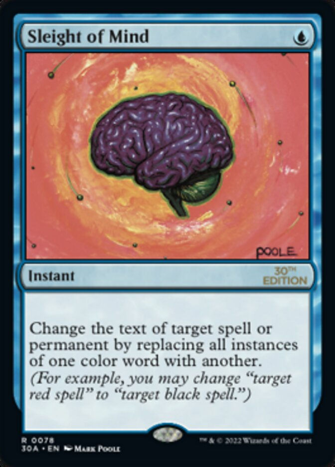 Sleight of Mind (30a)