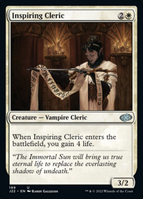 Inspiring Cleric (J22))