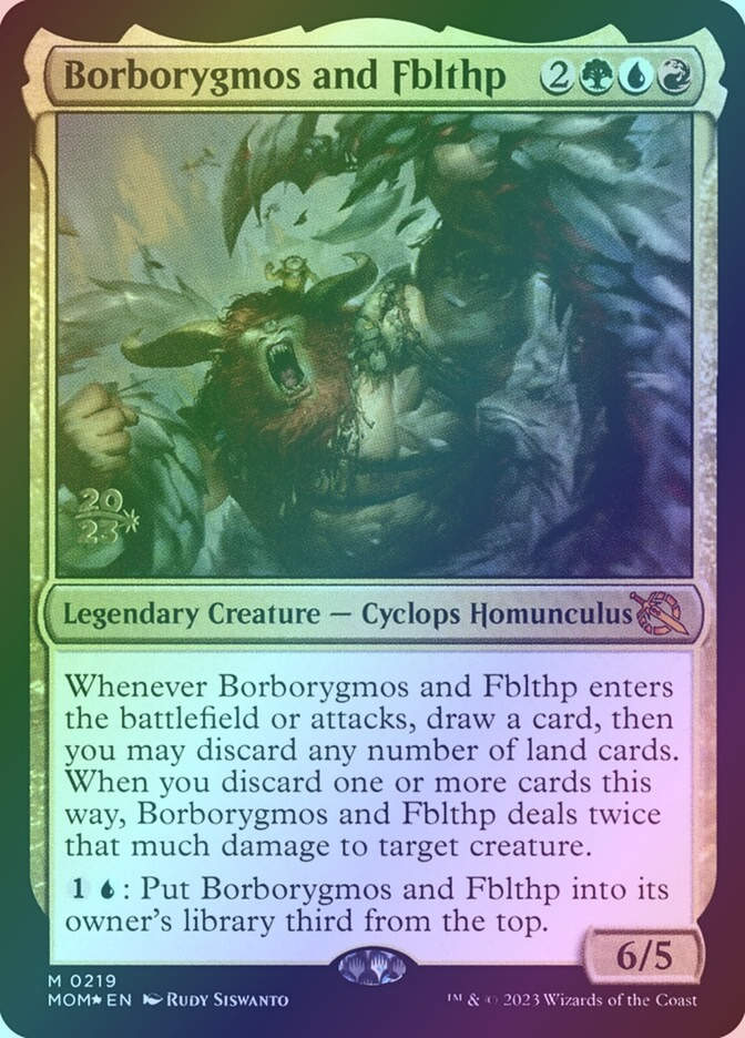 Borborygmos and Fblthp (PMOM) (219s) / Foil