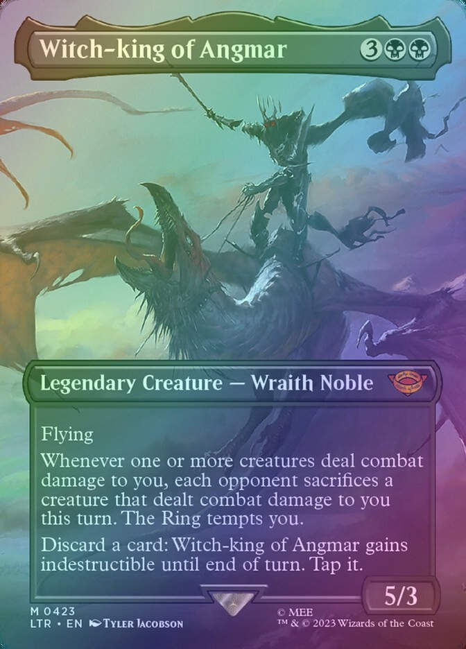 Witch-king of Angmar (LTR) (423) / Borderless / Foil