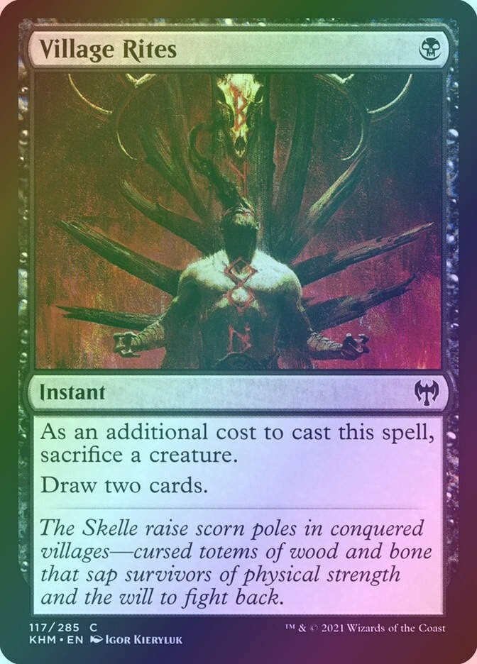 Village Rites (KHM) (117) / Foil
