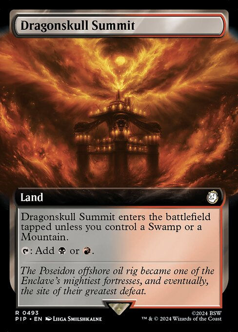 Dragonskull Summit (pip) (493) / Extended Art