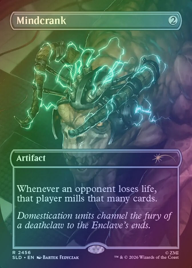 Mindcrank (SLD) (2456) / Borderless / Foil
