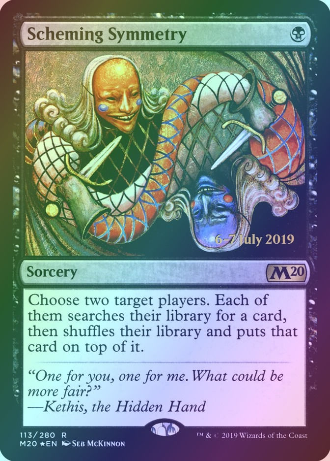 Scheming Symmetry (PM20) (113s) / Foil