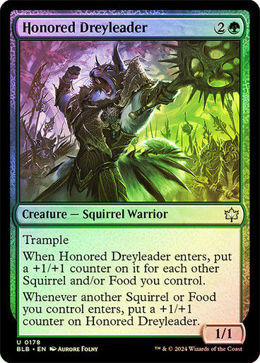 Honored Dreyleader (blb) (178) / Foil
