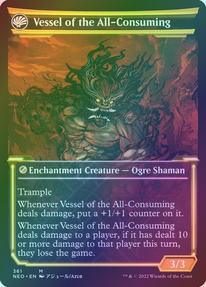 Hidetsugu Consumes All (NEO) (361) / Showcase / Foil — cara 2 de 2