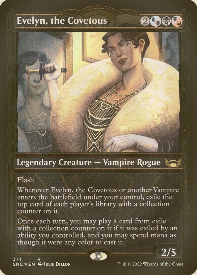 Evelyn, the Covetous (SNC) (371) / Showcase / Gilded Foil