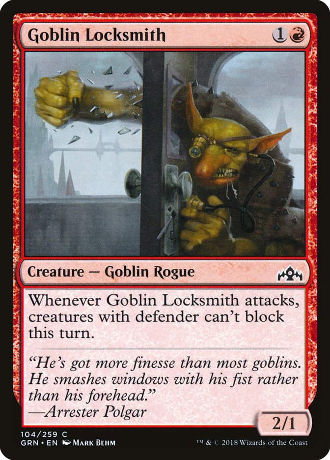 Goblin Locksmith (GRN) (104)