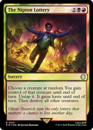 The Nipton Lottery (pip) (641) / Surge Foil