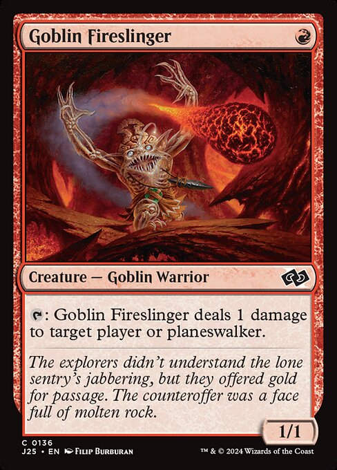 Goblin Fireslinger (J25) (136)