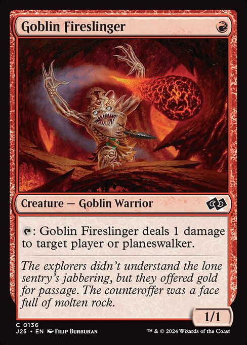 Goblin Fireslinger (J25) (136)