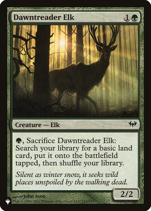 Dawntreader Elk (PLST) (DKA-111)