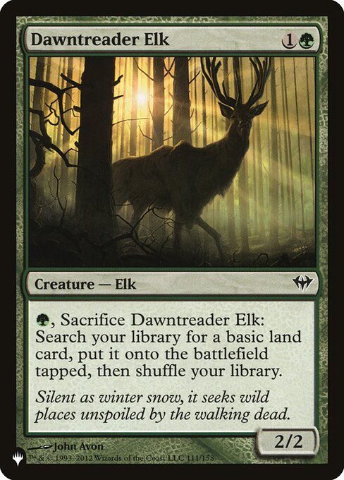 Dawntreader Elk (PLST) (DKA-111)