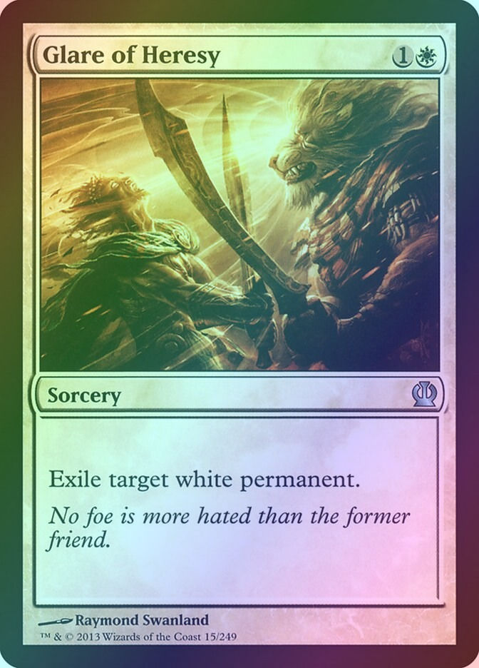 Glare of Heresy (THS) (15) / Foil