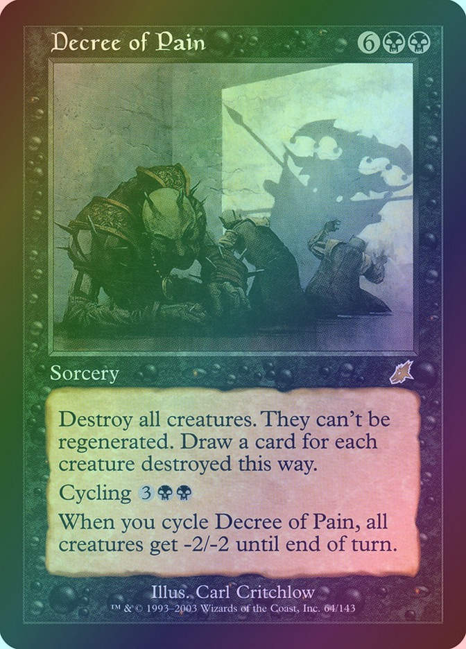 Decree of Pain (SCG) (64) / Foil