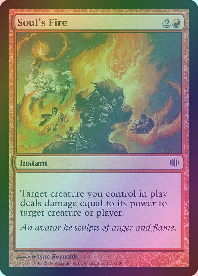 Soul's Fire (ALA) (115) / Foil