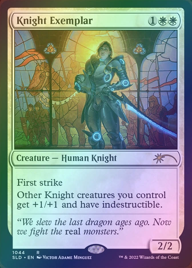 Knight Exemplar (SLD) (1044) / Foil