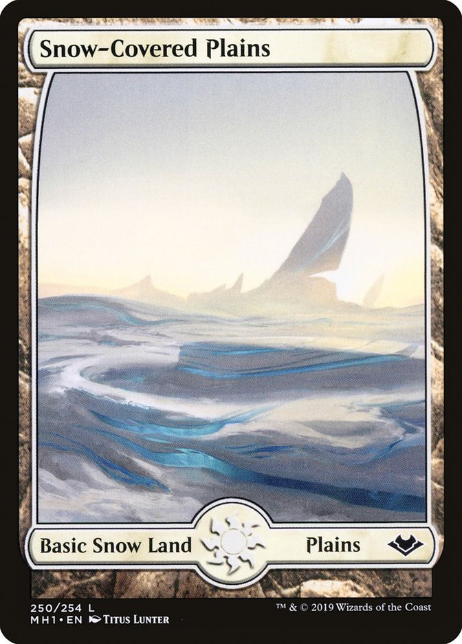 Snow-Covered Plains (MH1) (250)