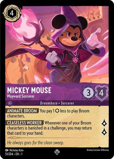 Mickey Mouse - Wayward Sorcerer (LOR_TFC)