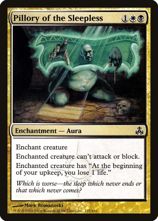 Pillory of the Sleepless (GPT) (125)