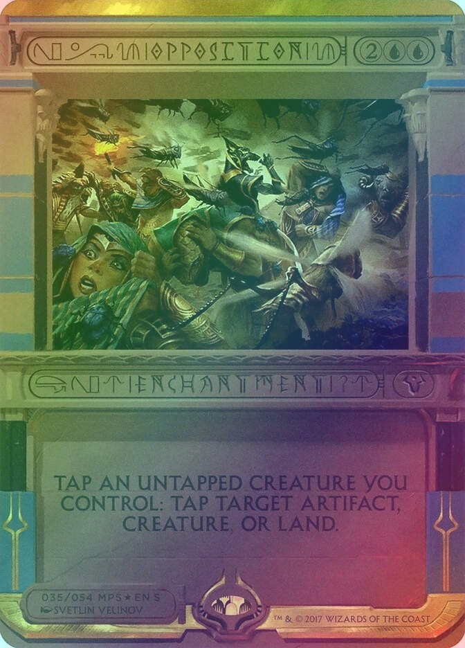 Opposition (MP2) (35) / Borderless / Foil