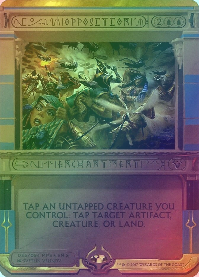 Opposition (MP2) (35) / Borderless / Foil