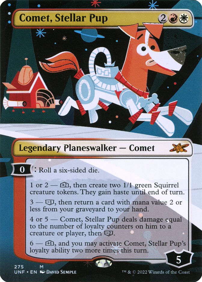Comet, Stellar Pup (UNF) (275) / Borderless