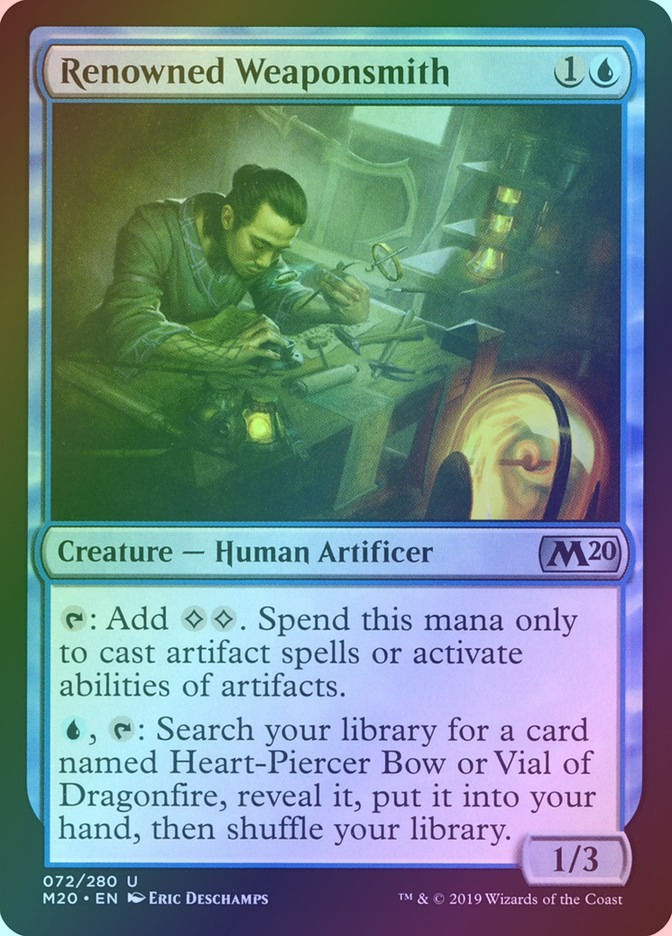 Renowned Weaponsmith (M20) (72) / Foil