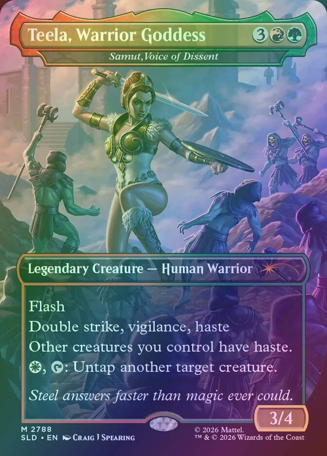 Samut, Voice of Dissent (SLD) (2788) / Borderless / Foil