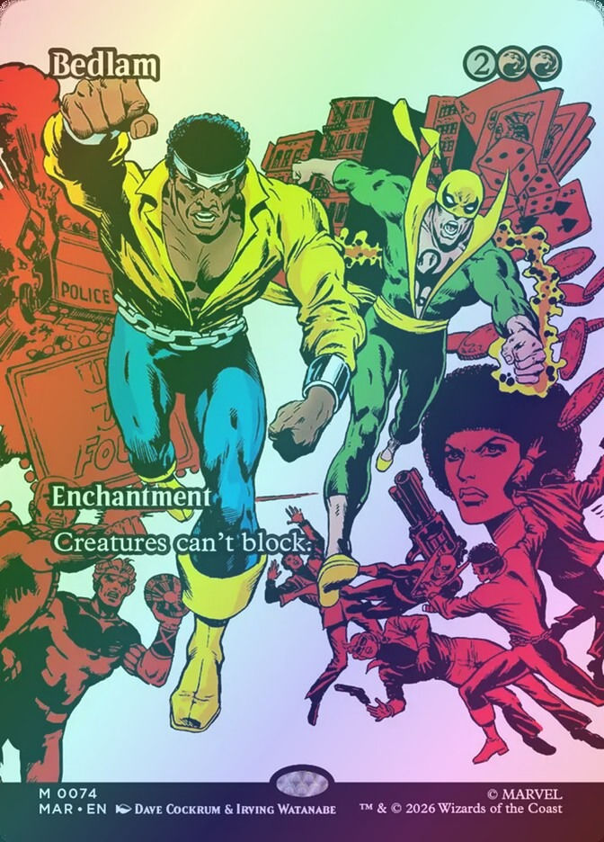 Bedlam (MAR) (74) / Foil