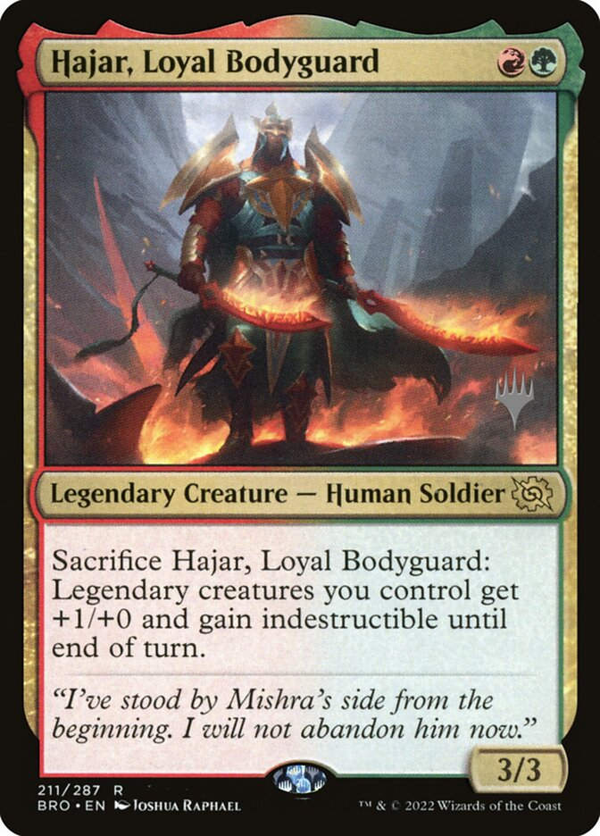 Hajar, Loyal Bodyguard (PBRO) (211p)