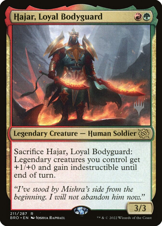 Hajar, Loyal Bodyguard (PBRO) (211p)