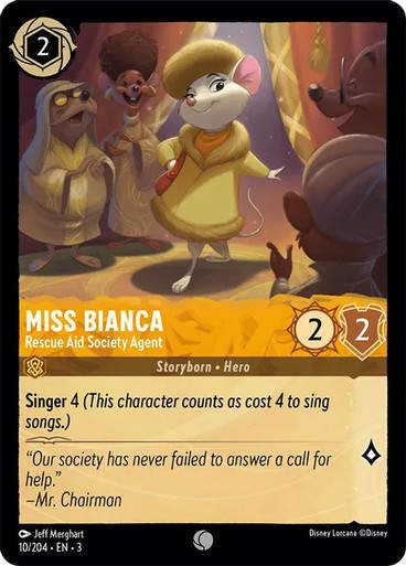 Miss Bianca - Rescue Aid Society Agent (LOR_ITI)