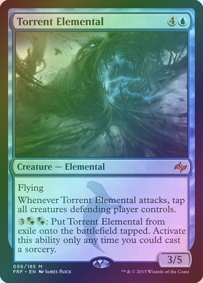 Torrent Elemental (FRF) (56) / Foil
