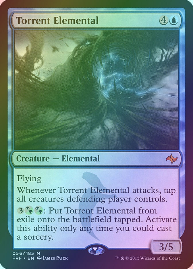 Torrent Elemental (FRF) (56) / Foil