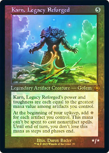 Karn, Legacy Reforged (MAT) / Showcase / Foil