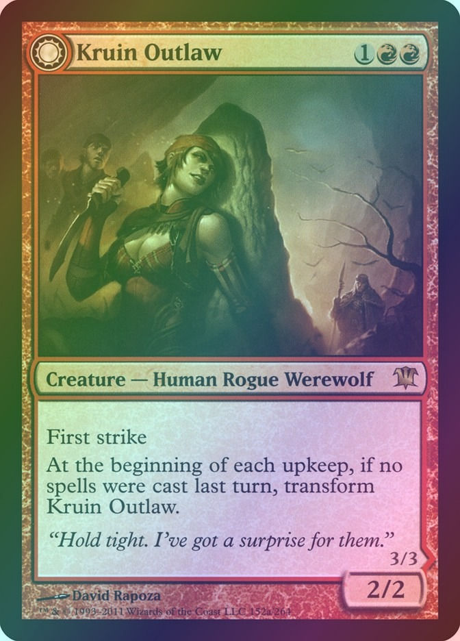 Kruin Outlaw // Terror of Kruin Pass (ISD) (152) / Foil — cara 1 de 2