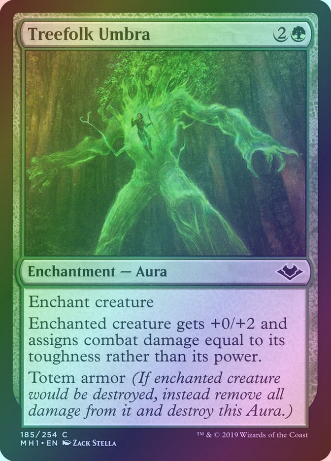 Treefolk Umbra (MH1) (185) / Foil