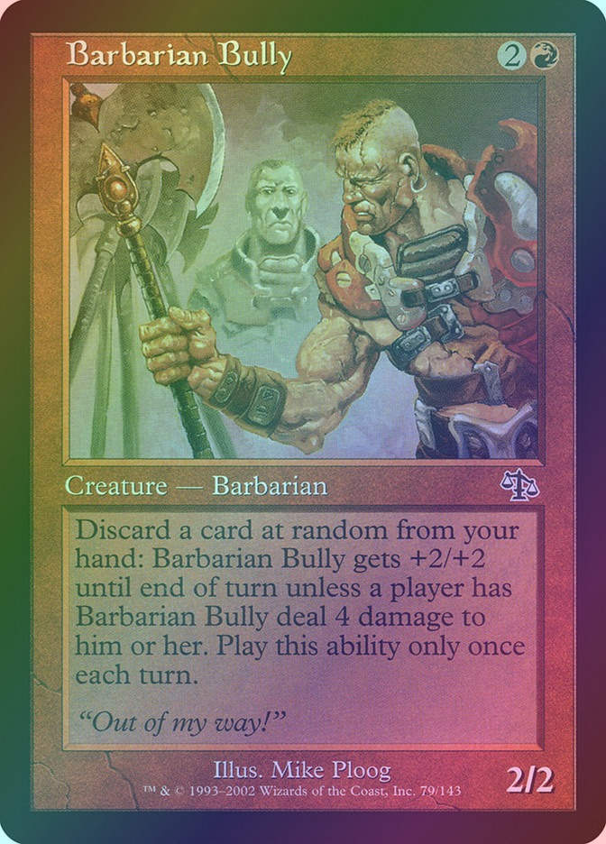 Barbarian Bully (JUD) (79) / Foil
