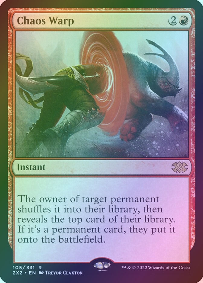 Chaos Warp (2X2) (105) / Foil