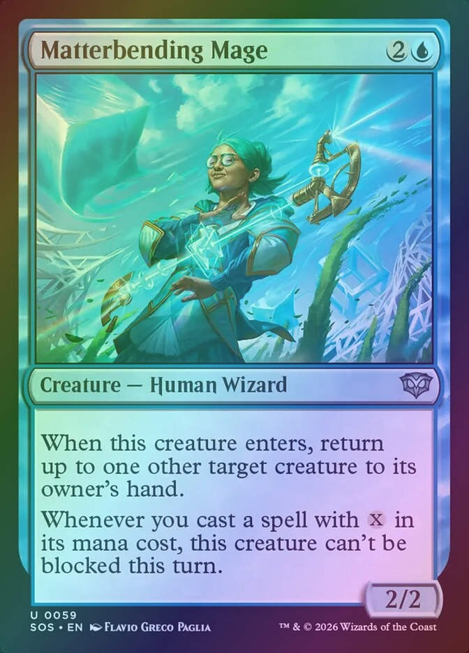 Matterbending Mage (SOS) (59) / Foil