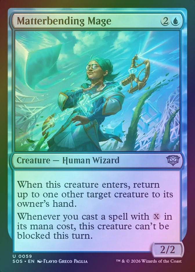 Matterbending Mage (SOS) (59) / Foil