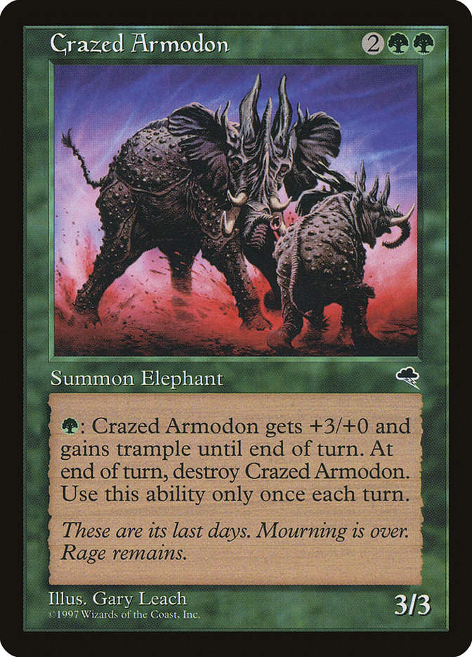 Crazed Armodon (TMP) (220)
