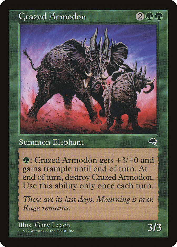 Crazed Armodon (TMP) (220)