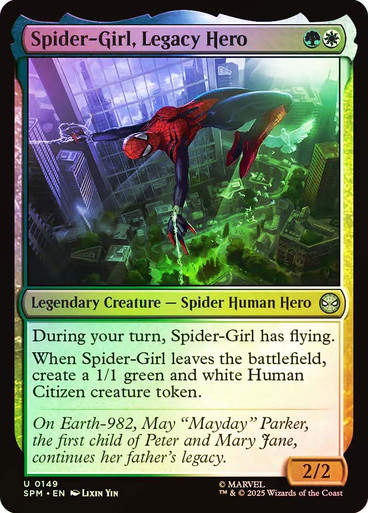 Spider-Girl, Legacy Hero (SPM) (149) / Foil