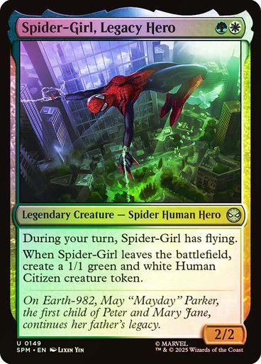 Spider-Girl, Legacy Hero (SPM) (149) / Foil